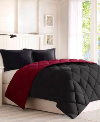 Larkspur Reversible Microfiber Down Alternative 2-Pc. Comforter Set, Twin/Twin XL