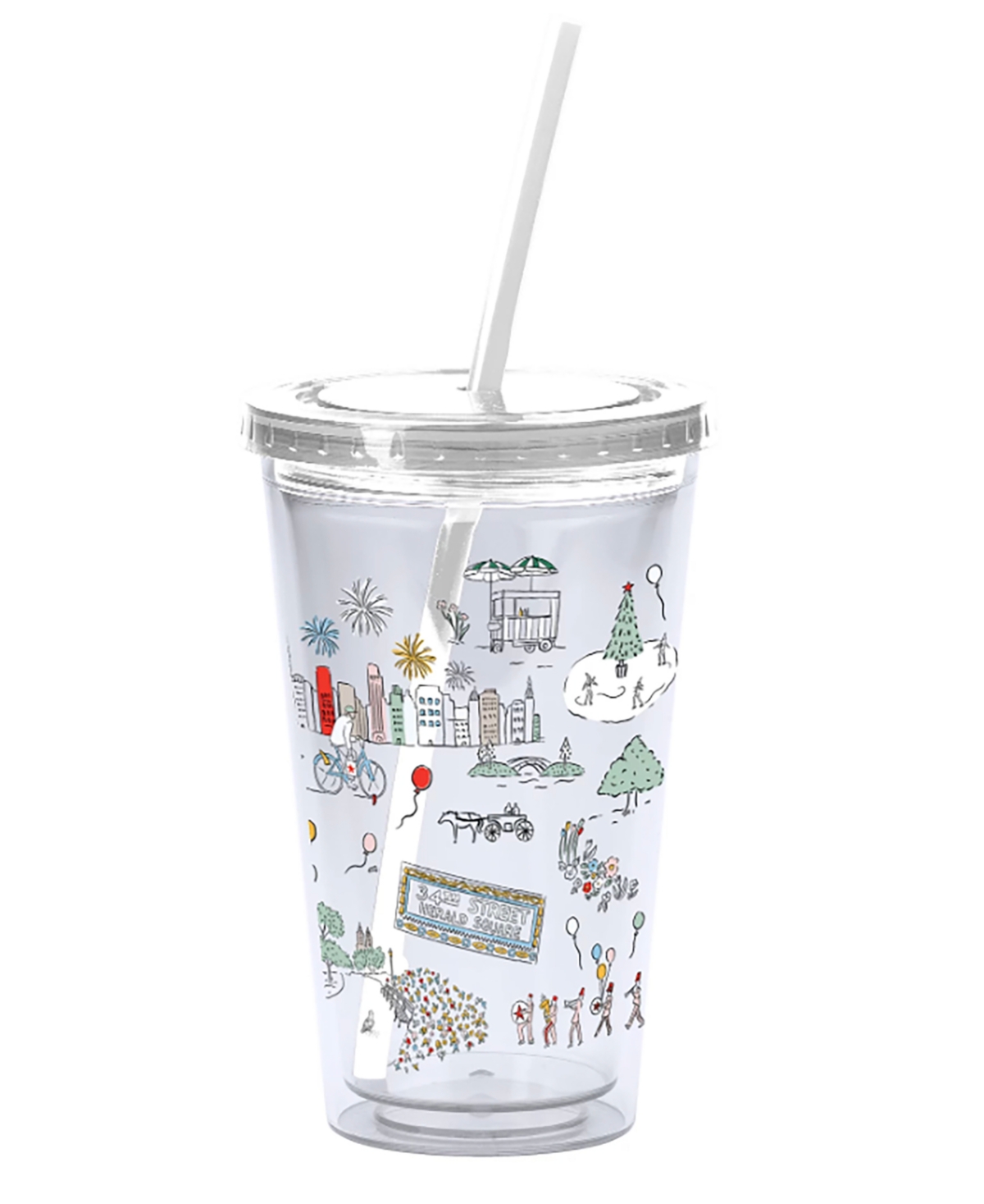 Masterpiece Studios Macy's Sunsplash Tumbler In Transparent
