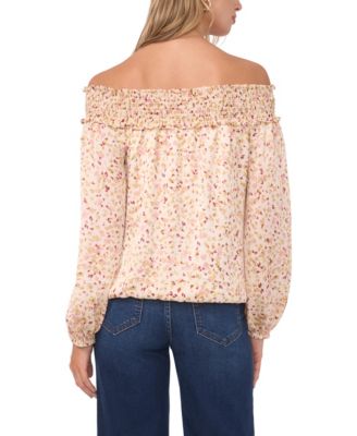 Women's Off-The-Shoulder Long-Sleeve Top