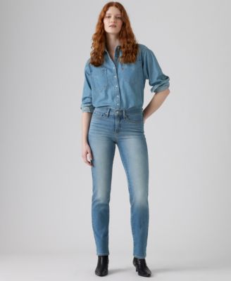 Women's 314 Shaping Straight Mid Rise Jeans
