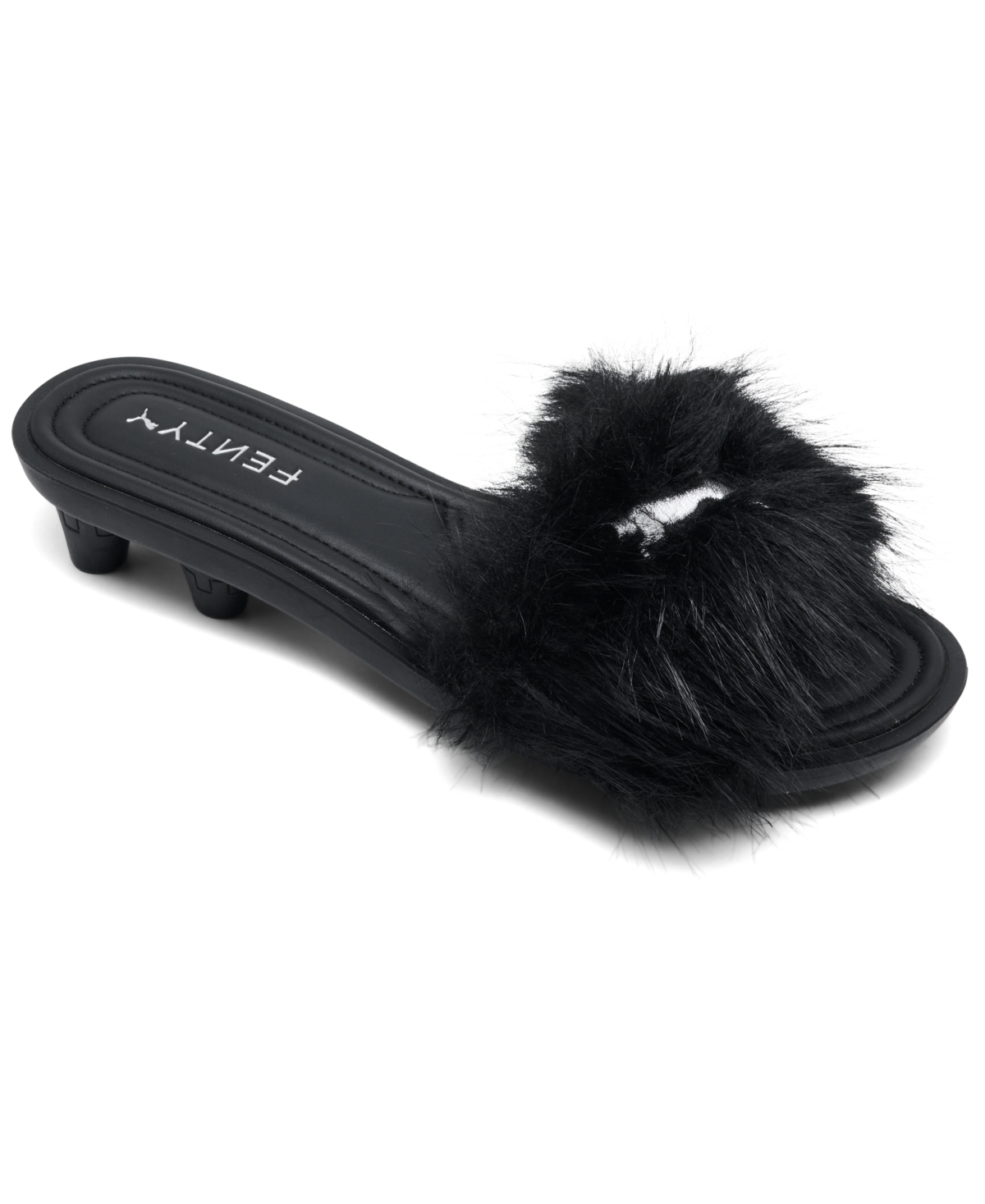 Puma X Fenty Women's Cat Cleat Flip-flop Sandals From Finish Line In Black