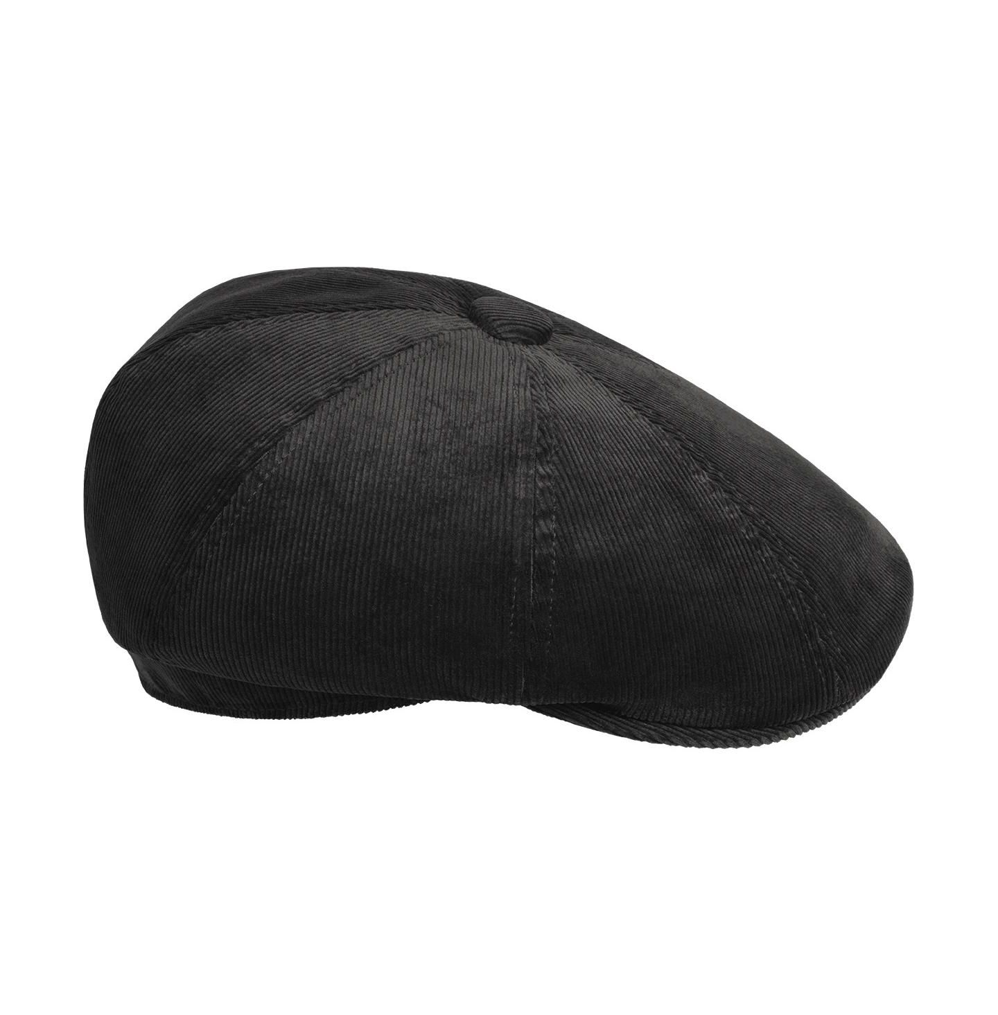 Мужские головные уборы Kangol Cord Hawker Newsboy, цвет: Чёрный — фото 3