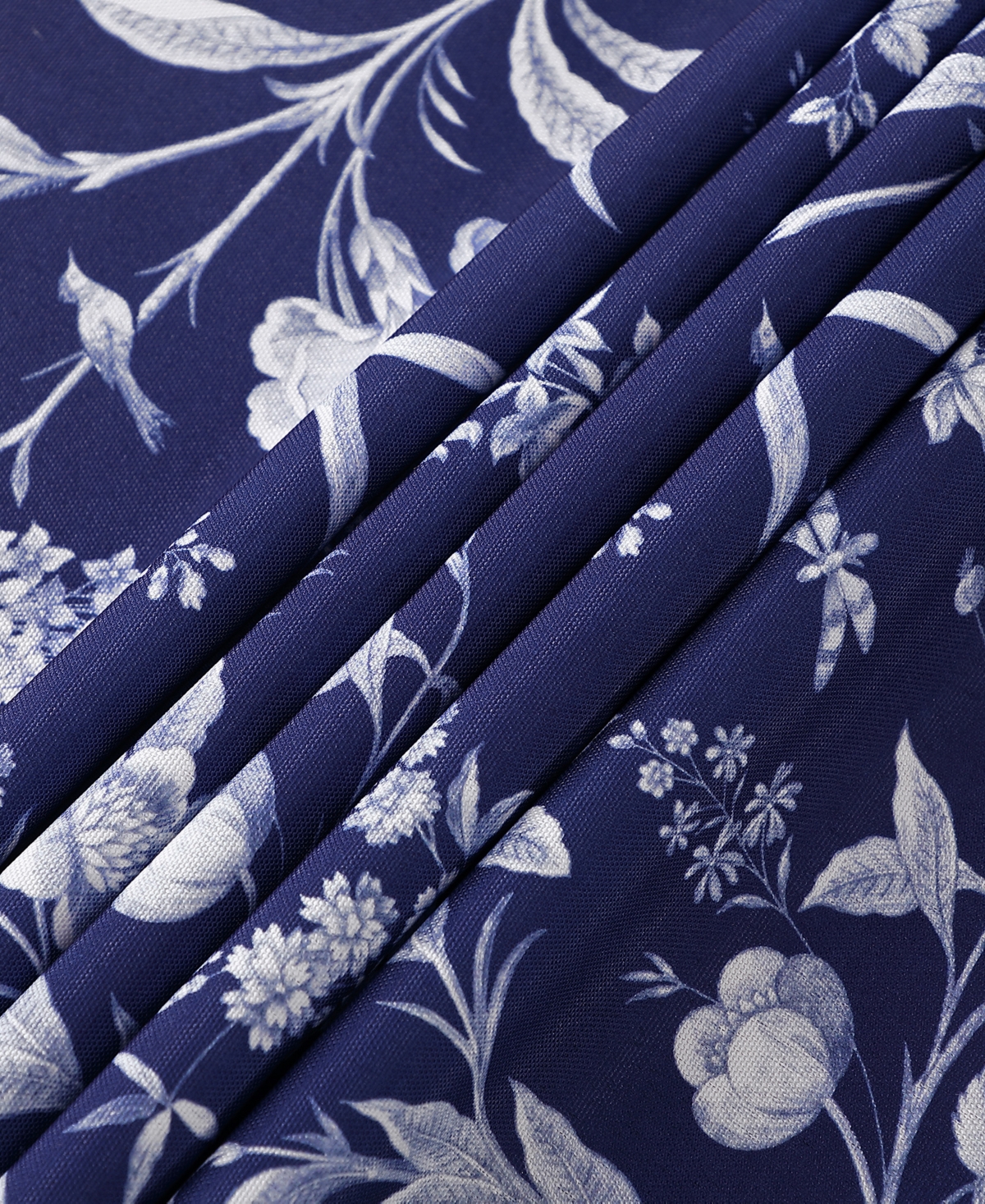 Laura Ashley Easy Care Pattern Tablecloth, 60" X 84" In Blue