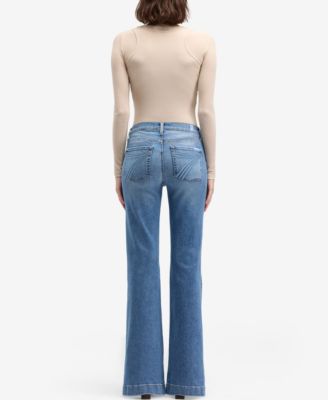 Women's Mid Rise Dojo Tailorless Jeans