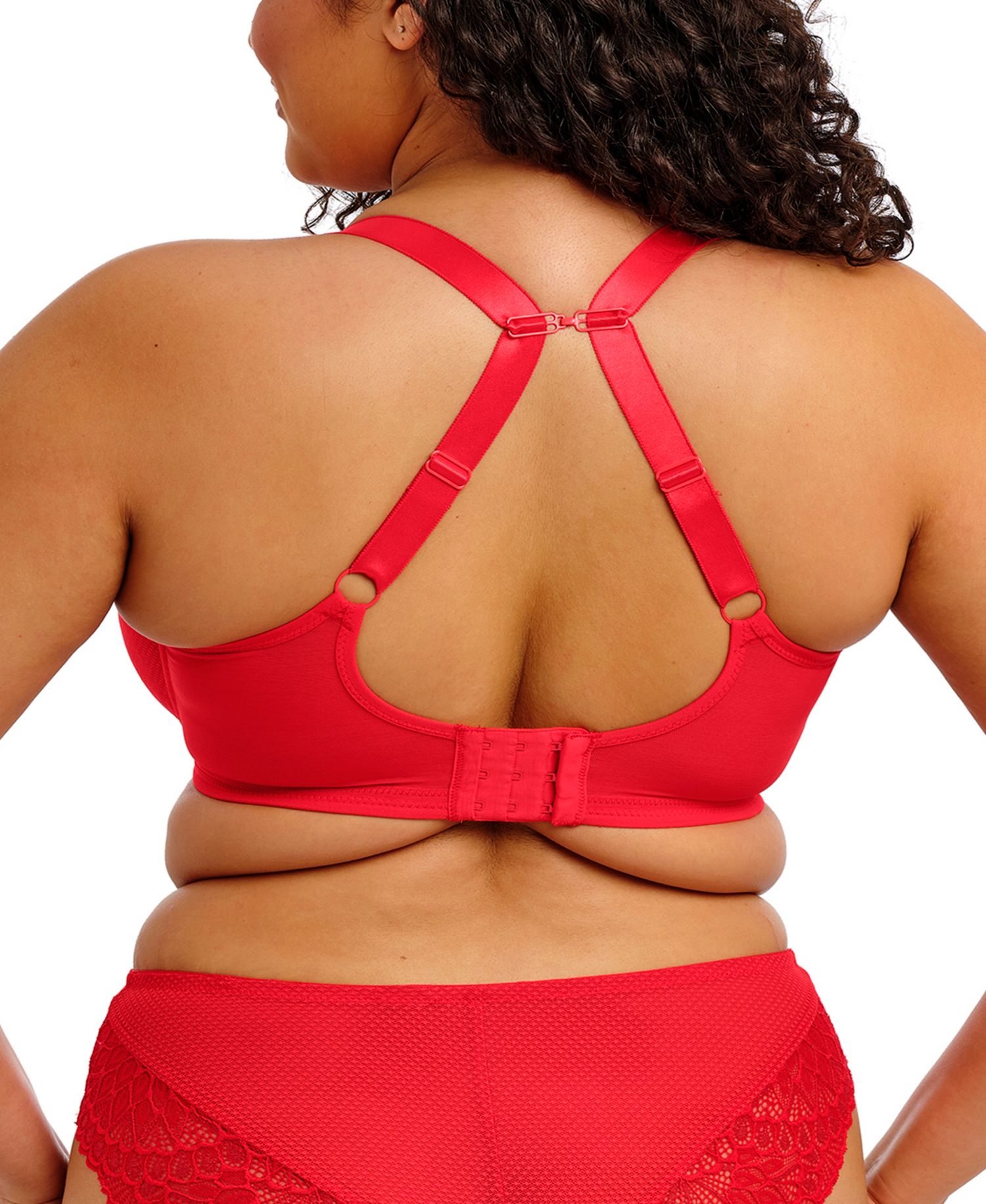 Tiernie Plus Size Plunge Bra EL303334