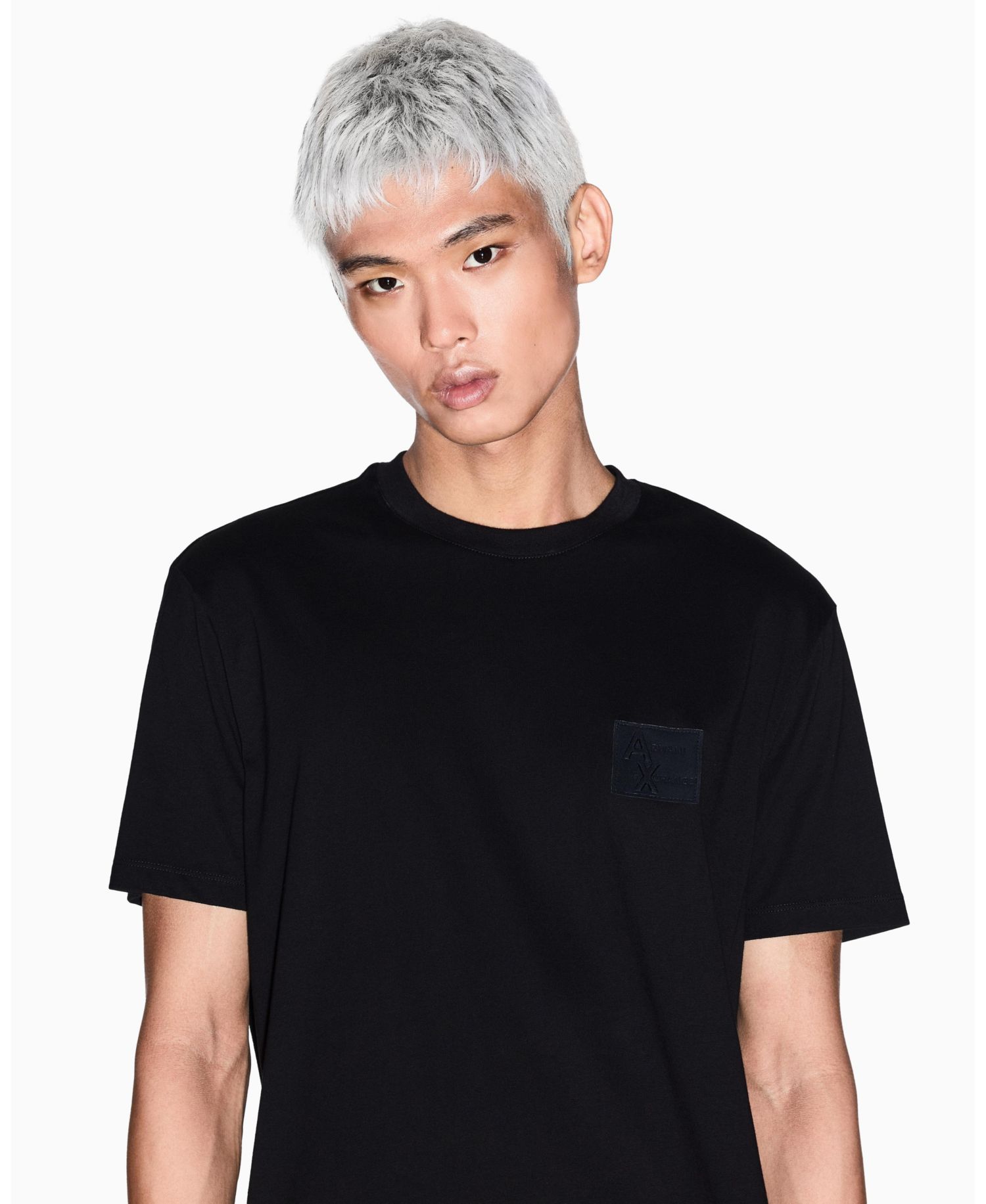 Men's Grid Box Top Chest T-Shirt