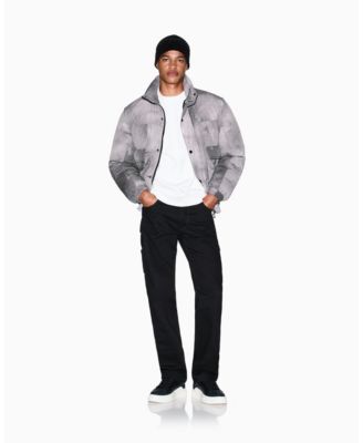 Men's Tonal Grid Box Crewneck Sweatshirt