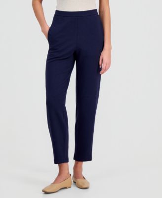 Women's Terry Slouch Pull-On Ankle Pants