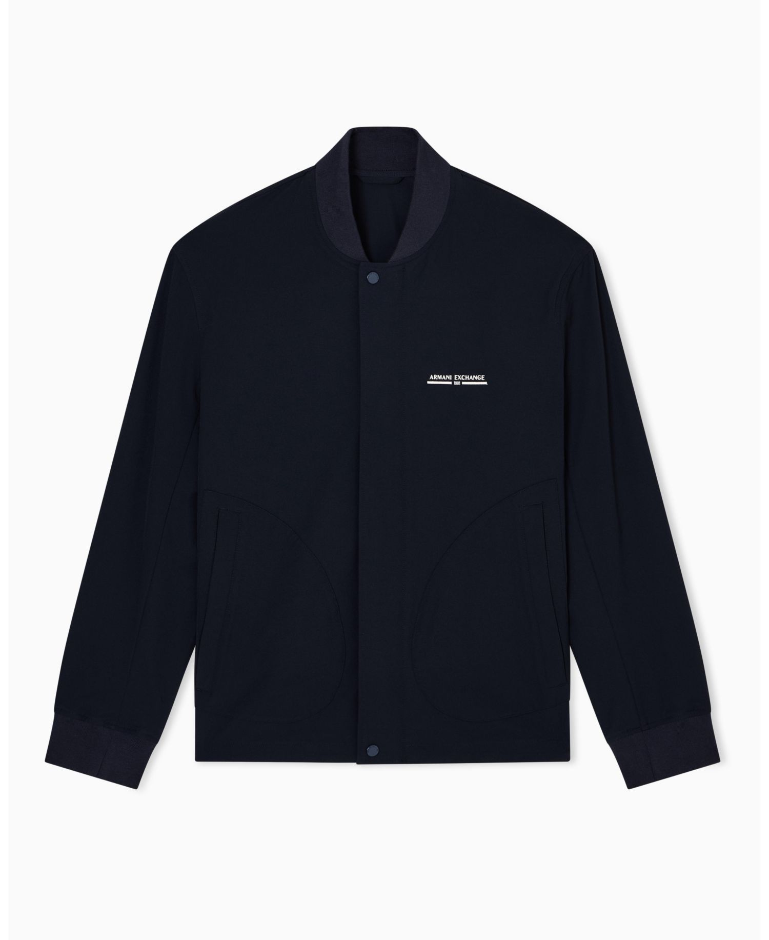 Men's Nylon Graphic Bomber Jacket