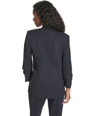 Petite Collarless Padded Jacket