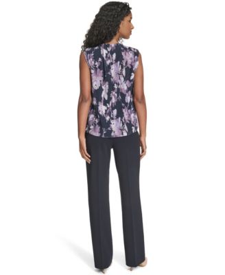 Women's Printed Sleeveless Top