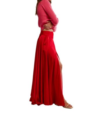 Women's Chilco A-Line High-Slit Maxi Skirt