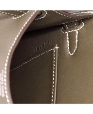 Kelly 20 Handbag Grey Epsom with Palladium Hardware