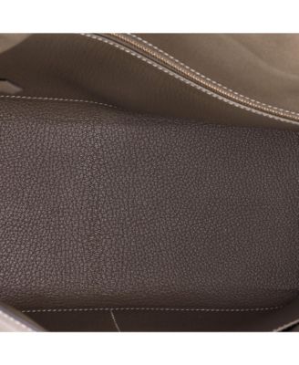  Kelly 32 Handbag Bicolor Epsom with Gold Hardware