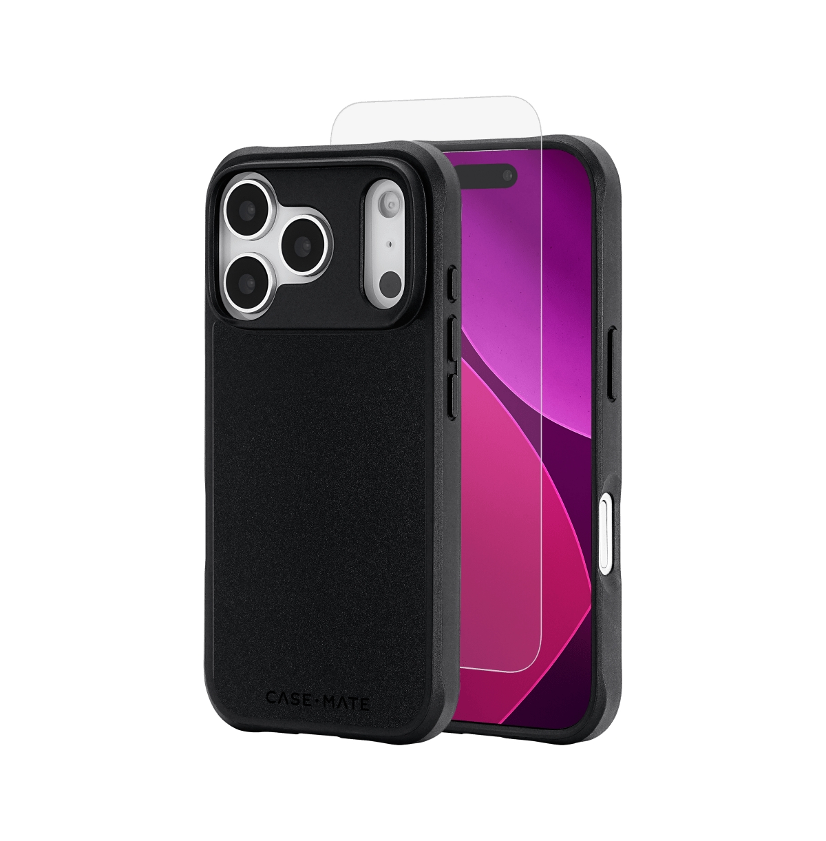 Case-Mate Protection Pack Tough MagSafe Case and Glass Screen Protector for Apple iPhone 17 Pro