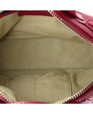 Micro Nightingale Crossbody Bag Waxed Leather