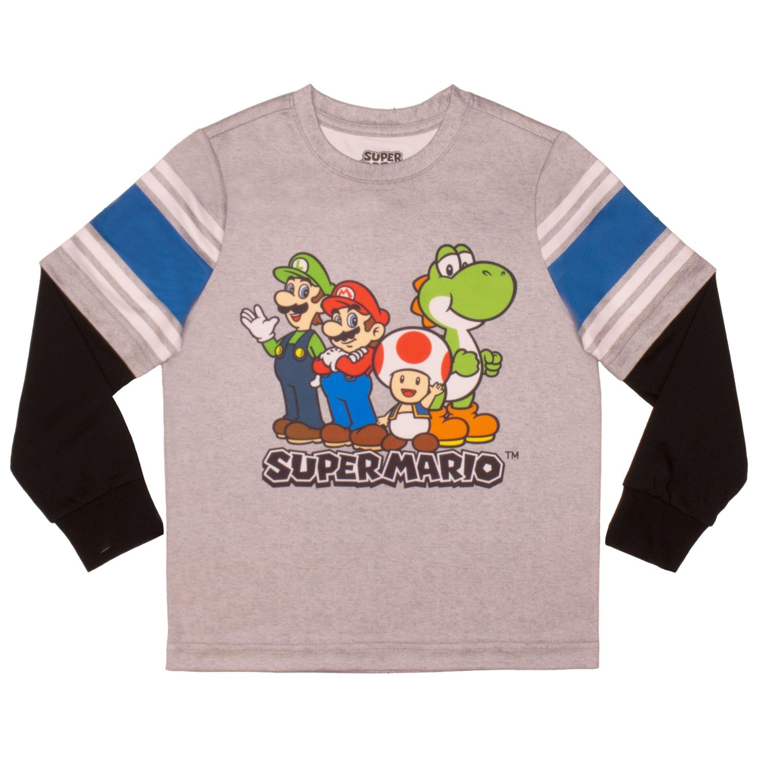 Little Boys 2 Piece Long Sleeve T-Shirt and Jogger Pants Bundle Set