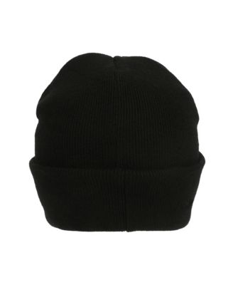 Men's Shadow Embroidery Acrylic Knit Standard Cuff Beanie