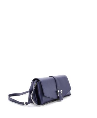 Gancini Flap Crossbody Bag Leather