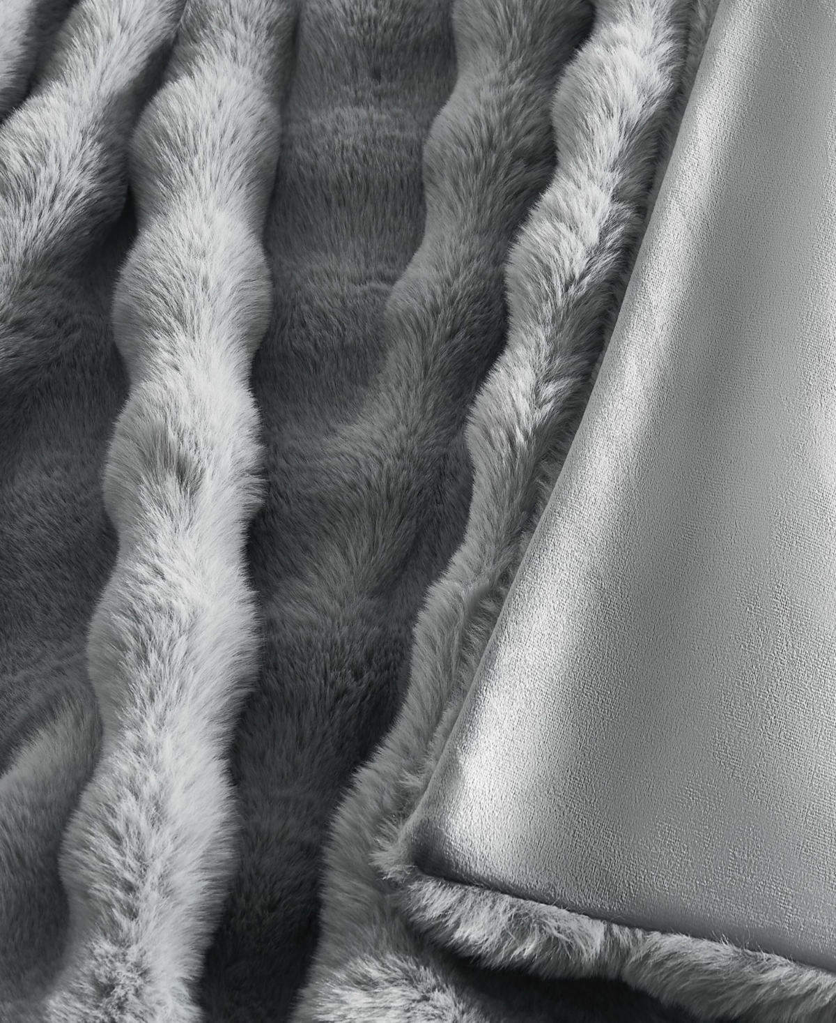 Brooklyn Loom Bubble Faux Fur 3-Pc. Comforter Set, King