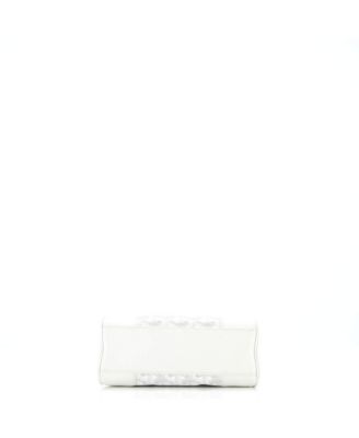 Mini Saigon Top Handle Bag Coated Canvas with Leather