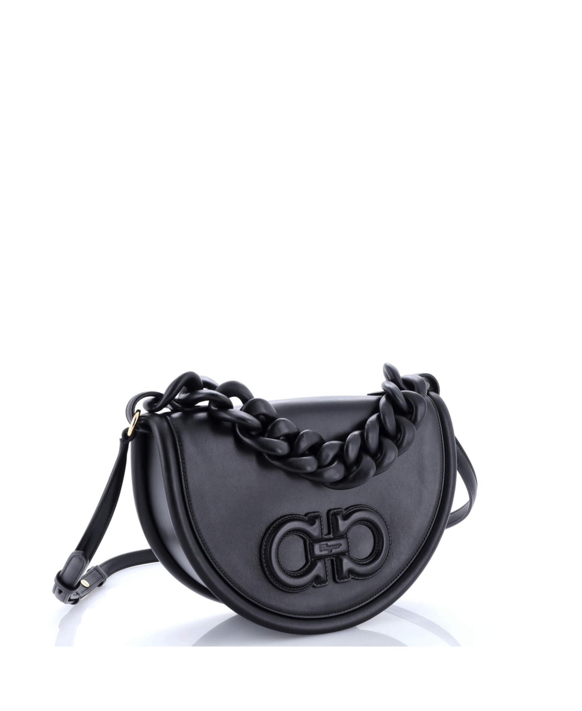 Pre-Owned Salvatore Ferragamo Aura Bag Leather