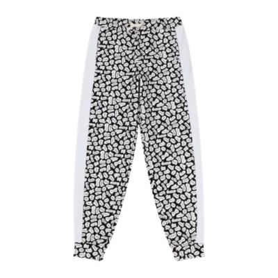 Kids Crewneck Sweatshirt and Jogger Pants Set - Black/White-Hello