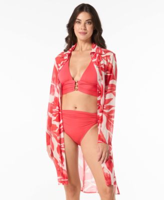 Women's Printed Convertible Shirt