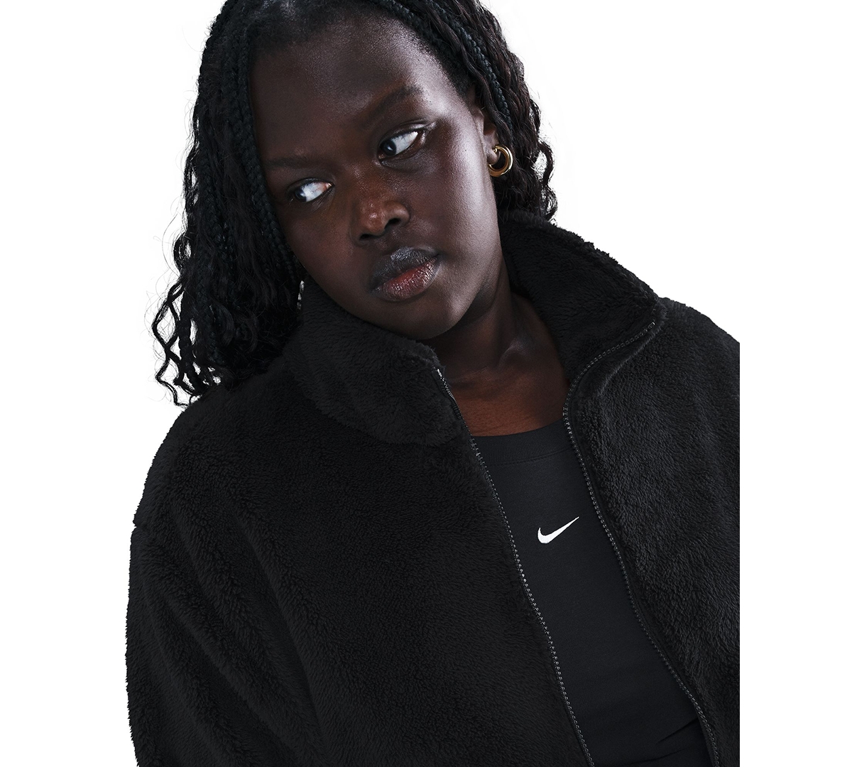 Nike Plus Sportswear Essential High-Pile Fleece Jacket