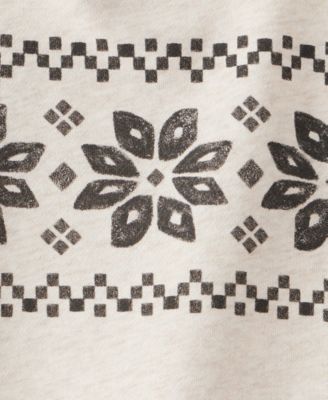 Boys' Toddler 2T-5T Fair Isle Long-Sleeve T-Shirt and Pants, 2-Piece Set