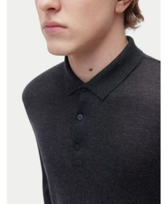 Men's Cashmere Silk Polo