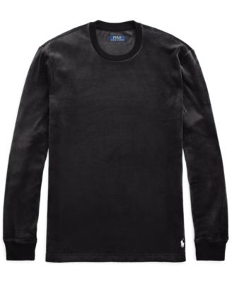 Men's Velour Crewneck Pajama T-Shirt