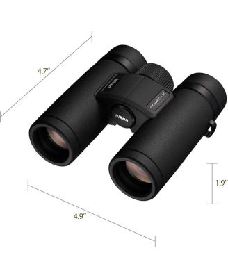10x30 Monarch M7 Waterproof Roof Prism Binocular with 6.7 Degree Angle of View, Black