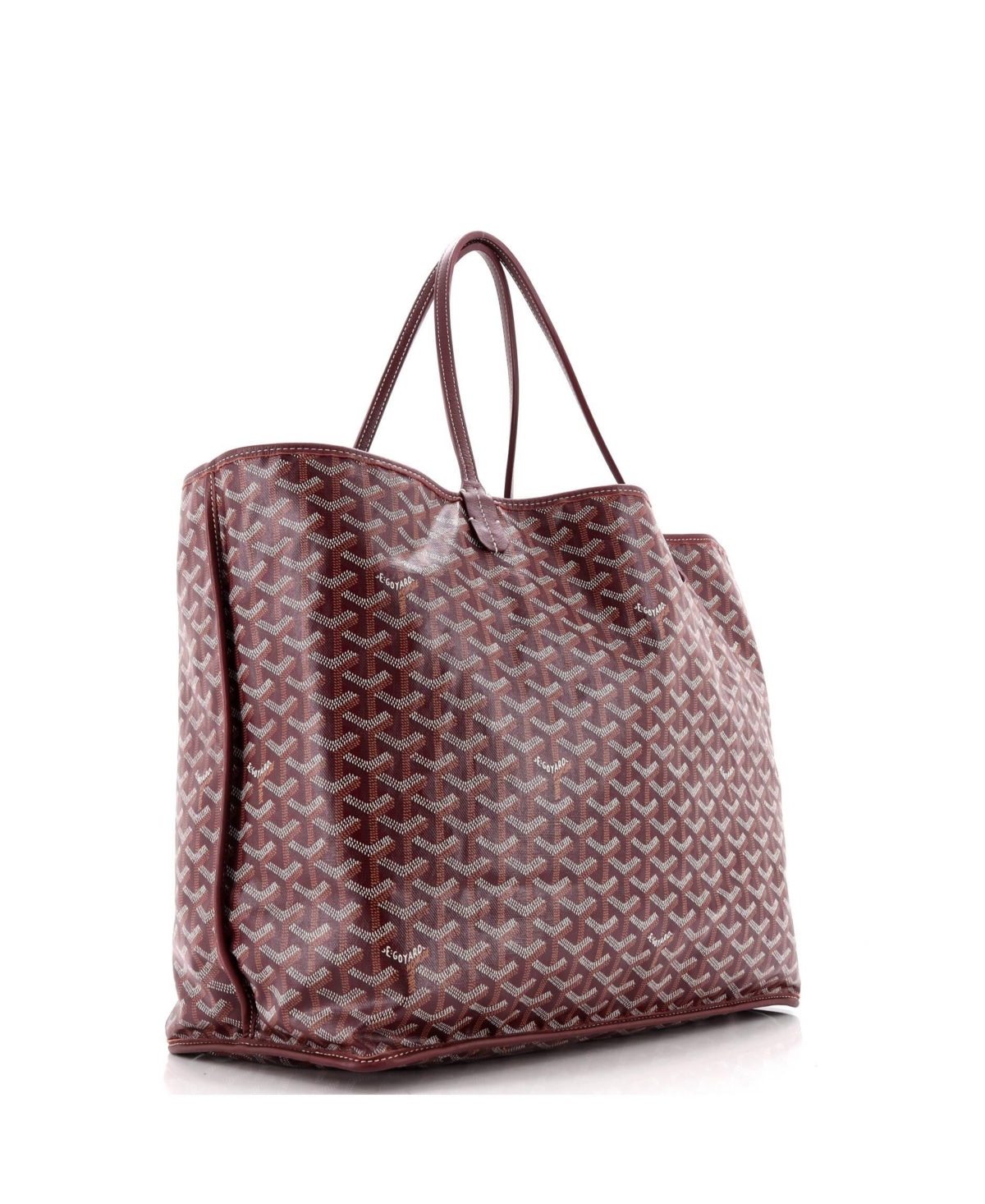 Pre-Owned Goyard Gm Anjou Reversible Tote Coated Canvas