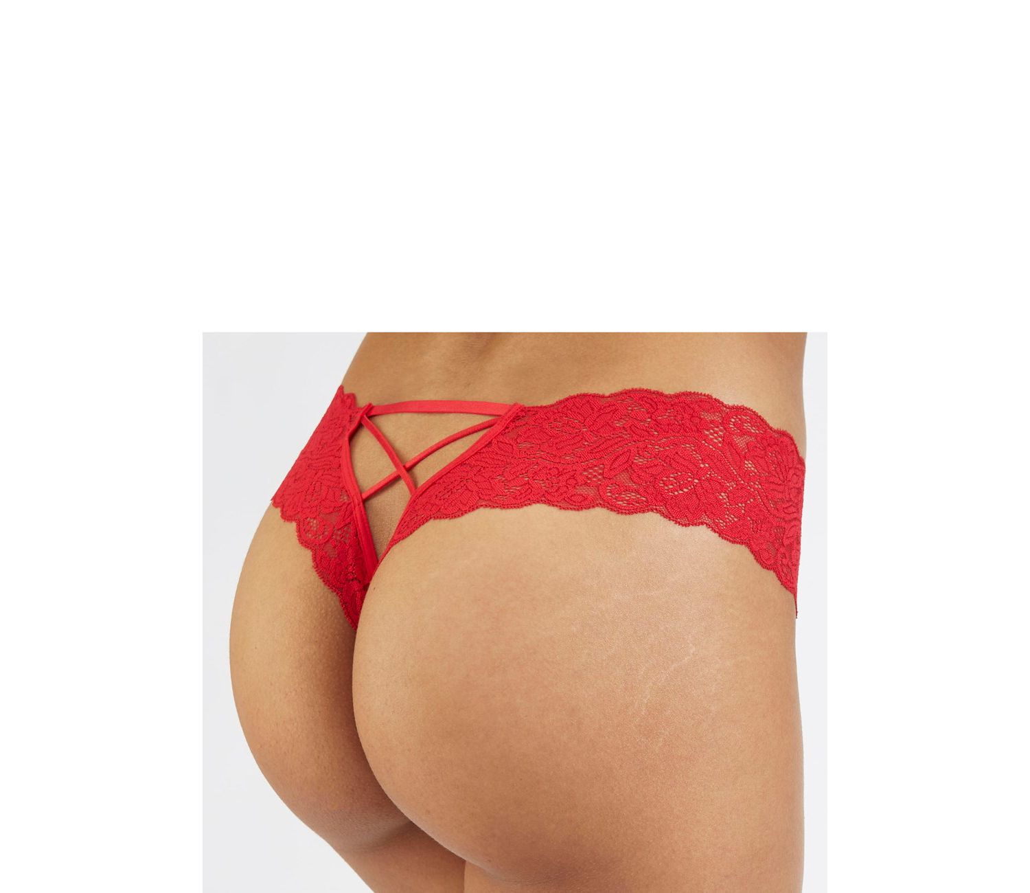 Women's 2-Pack Strappy Open Low-Rise Minimal-Coverage Thong Underwear