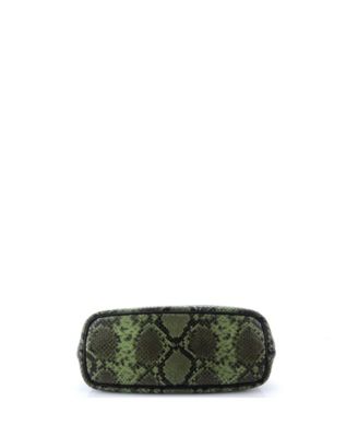 Small Le Petite Calino Ring Bag Embossed Leather