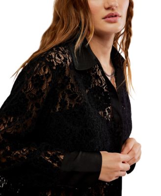 Women's Faith Collared Long-Sleeve Top