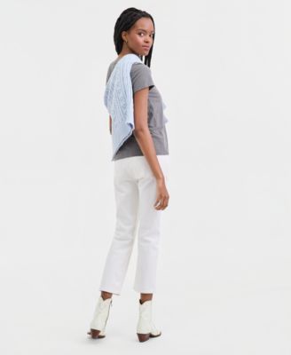 Women's Mid-Rise Sweet Crop Jeans