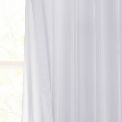 Ruched Vintage Textured Faux Dupioni Silk Curtain