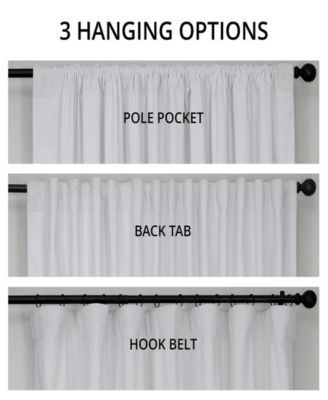 Signature Extra Wide Velvet Blackout Curtain