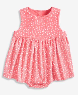 First Impressions - Baby Girls Mini Hearts Sunsuit