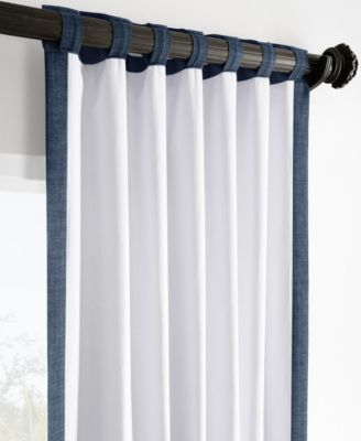 Italian Faux Linen Room Darkening Curtain