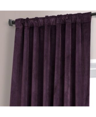 Signature Plush Velvet Hotel Blackout Curtain