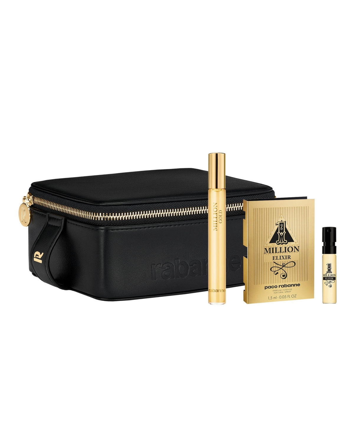 Free 3-Pc. Gift with your $165 purchase from the Rabanne Million Gold For Her Women's Fragrance and/or Body Collection, $114 value