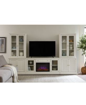 Macy's Furniture Amren Modular Media Console Collection In Brown