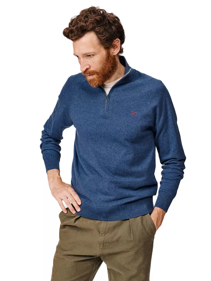 Men's Bonby Zip Neck Sweater - thumbnail 9