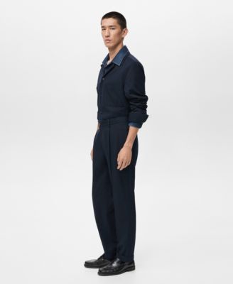 Men's Regular-Fit Pleated Pants