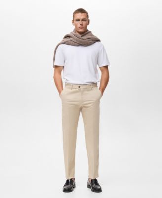 Men's Regular-Fit Cotton Pants