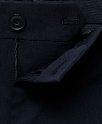 Men's Slim-Fit Suit Pants