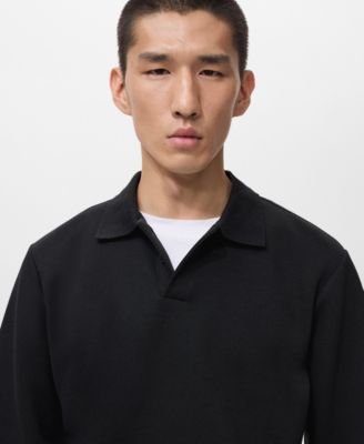 Men's Regular-Fit Polo Sweatshirt